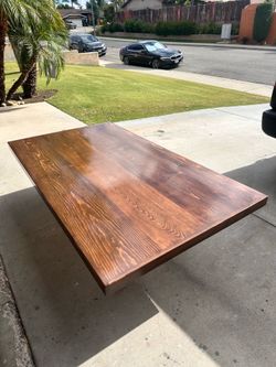 Custom-made utility table farm table