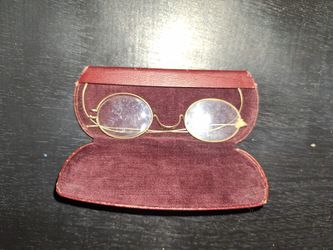 Vintage Gold Rimmed Wire Glasses