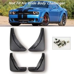For 15-23 Dodge Challenger Mud Flap Guards OBO