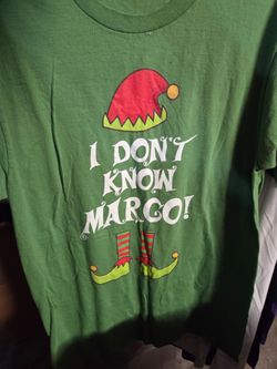 I Don't Know Margo Christmas Elf T-Shirt