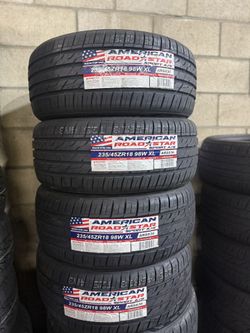 New Set Of (4) 235/45R18 American Roadstar A/S Tires For Sale