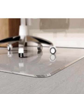 MSRP 270$, New Office Chair Mat 48" x 60" for Carpet and Hardwood Floor