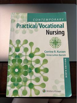 Practical vocational nursing book