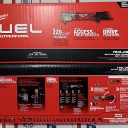 Milwaukee M12 Fuel 3/8” Right Angle Impact Wrench. Tool Only. Model #2564-20.