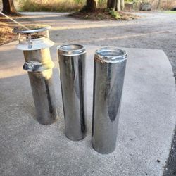 Wood Chimney Insulated Pipes 