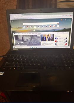 TOSHIBA  Laptop With Free JVC Headphone  And Free Cooling Pad