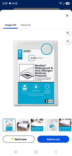 New Twin waterproof mattress cover(not in package)