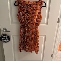 Women’s Orange Dress Size M