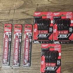 Milwaukee Nitrus Carbide Multi Tool Blades & Sawzall Blades