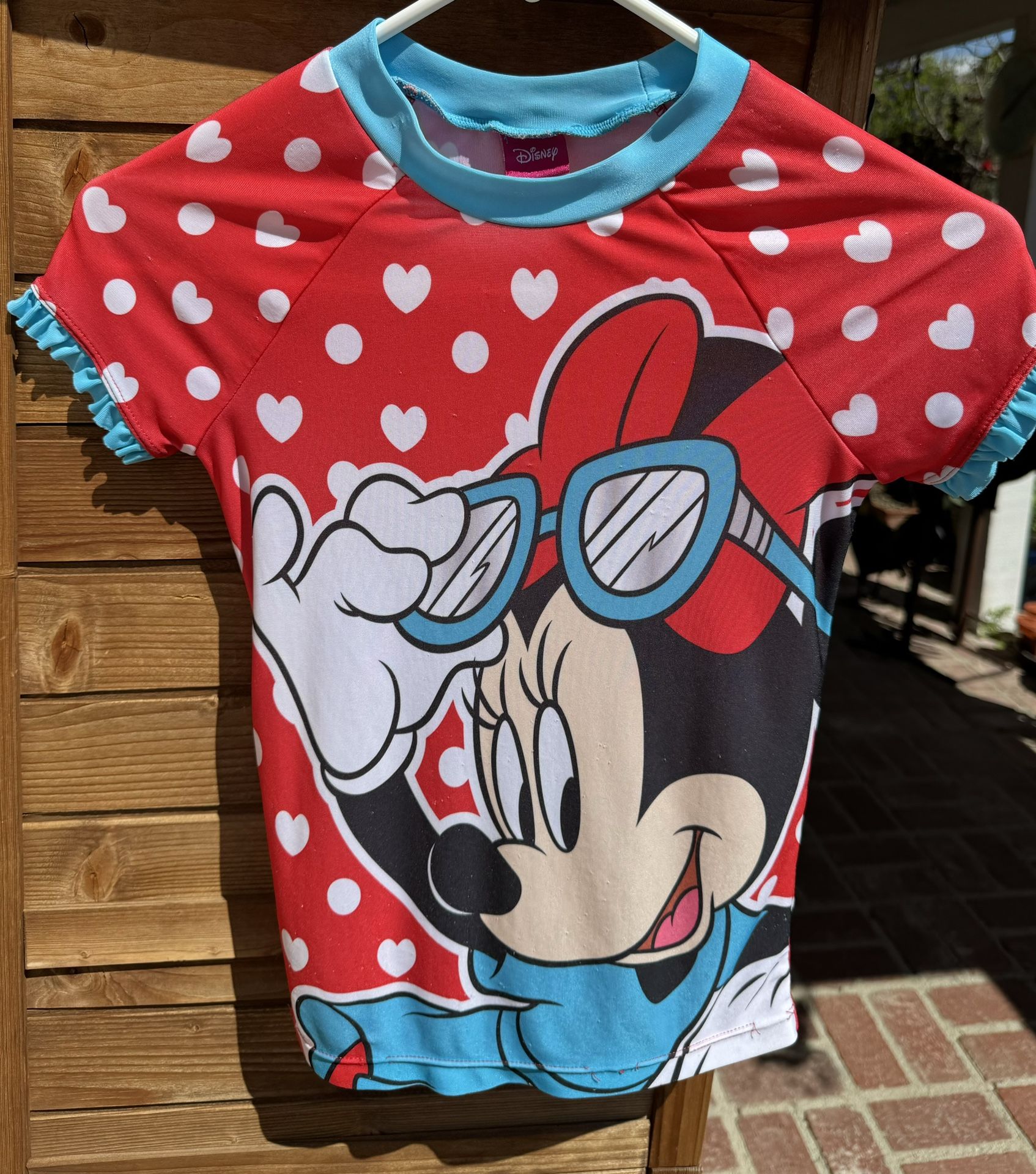 Disney Minnie Girls Top Size 6