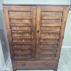 World Market Tv and Media Armoire Cabinet Mission Style 