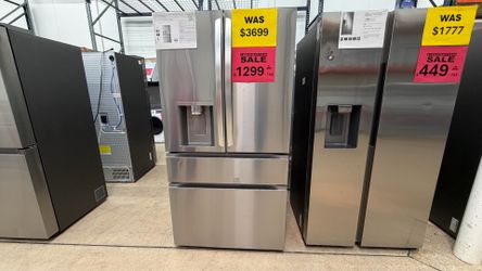 New LG refrigerator 4 doors water and ice dispenser