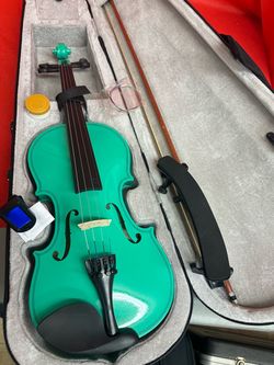4/4 Aqua Violin with New Bow, Digital Tuner, Extra Strings $120 Firm