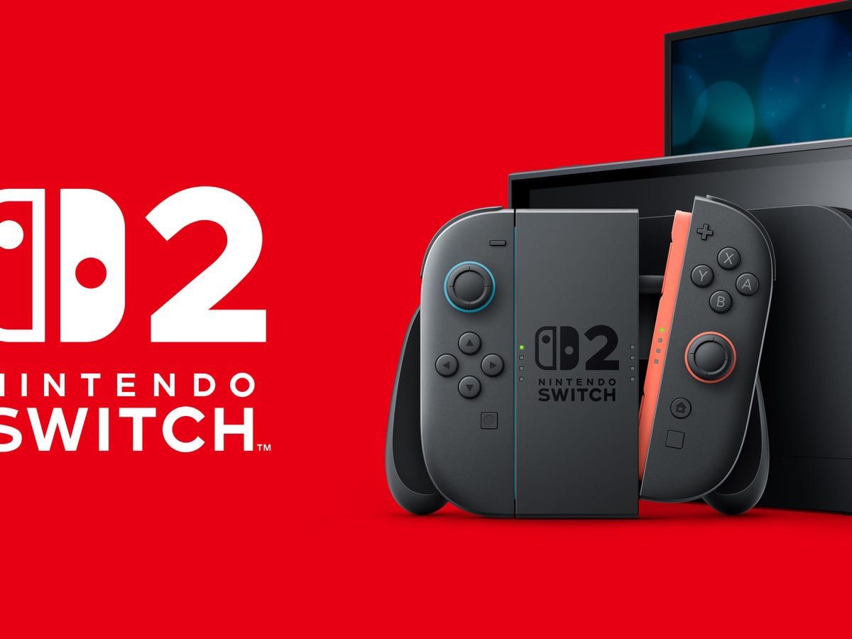 New Nintendo Switch 2 Console 2025 Model Sealed Handheld System Gray/Black