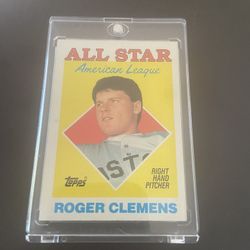 1988 Topps. Roger Clemens #394