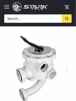 XtremepowerUS 75232 Side Mount Multiport Valve for DE Pool Filter 75205/75206 – New
