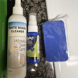 Expo White Board Care Cleaner 2 fl. oz & Eraser Combo