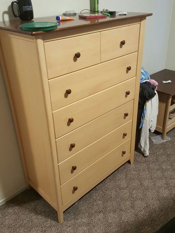 6 Drawer Dresser And 2 Nightstand By Nadeau Canada For 6 Drawer Dresser And 2 Nightstand By Nadeau Canada