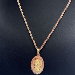Rope Chain and Pendant 