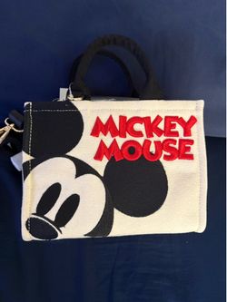 Mickey Mouse shoulder canvas tote bag set