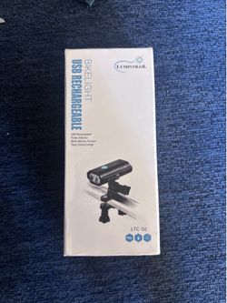Brand New USB Rechargeable Bike Light – Never Used!