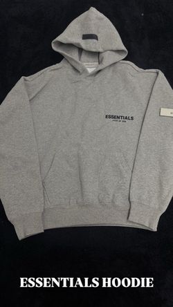 Fear of God Essentials Hoodie Grey