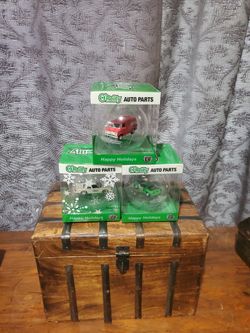 2024 M2 Machines Exclusive  Chevrolet O'Reilly Christmas Ornaments NEW