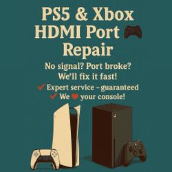 PS5 And Xbox HDMI Port Repair