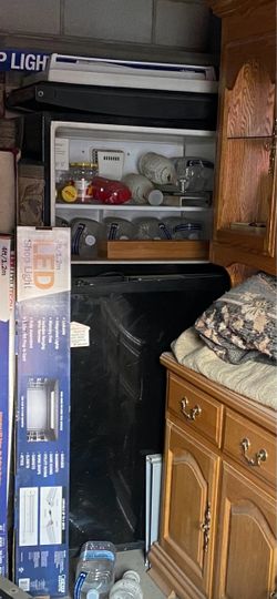 Black Refrigerator - Works - Free