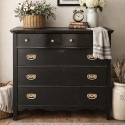🖤 Antique Primitive Farmhouse Dresser 🖤
