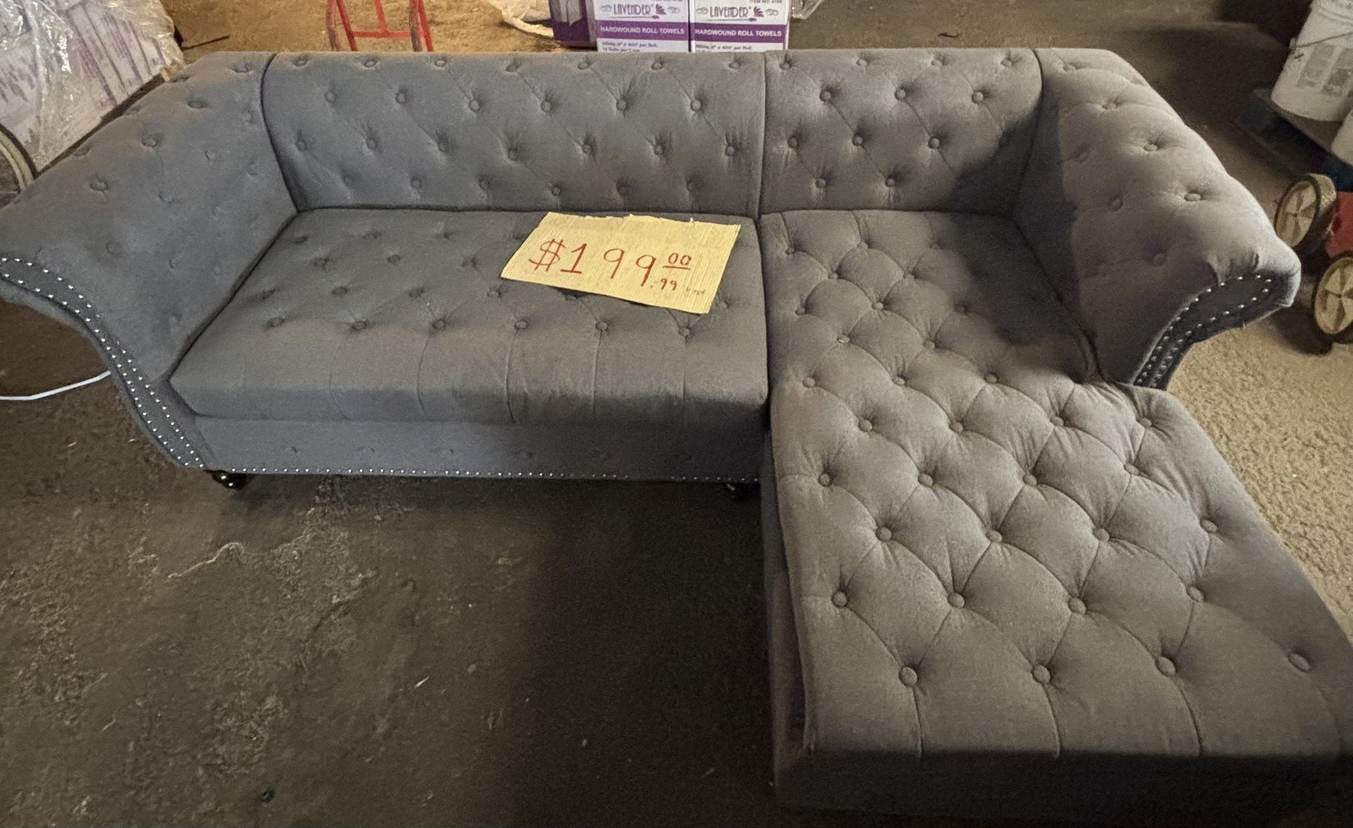 Brand new sofa Grey For $120