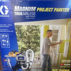 Graco Magnum Airless 2800 PSI Project Painter Plus Stand Paint Sprayer