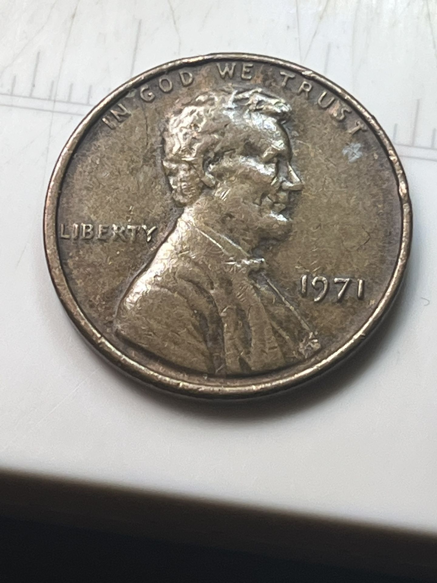 1971 No Mint Mark  1983D Penny