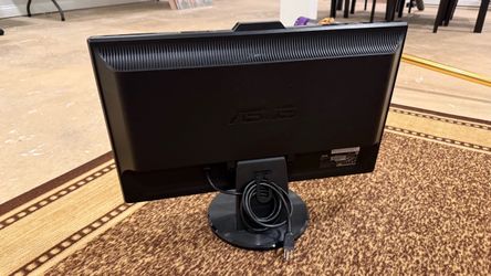 ASUS Black Desktop Monitor with Stand