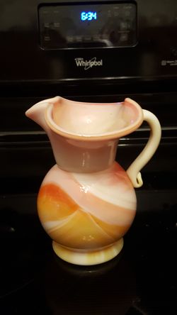 5" Art Glass Pitcher