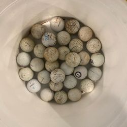 Used Titleist Pro V1x’s