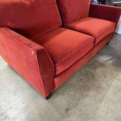 Red Sofa Bed