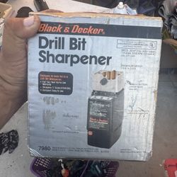 Drill bit sharpener