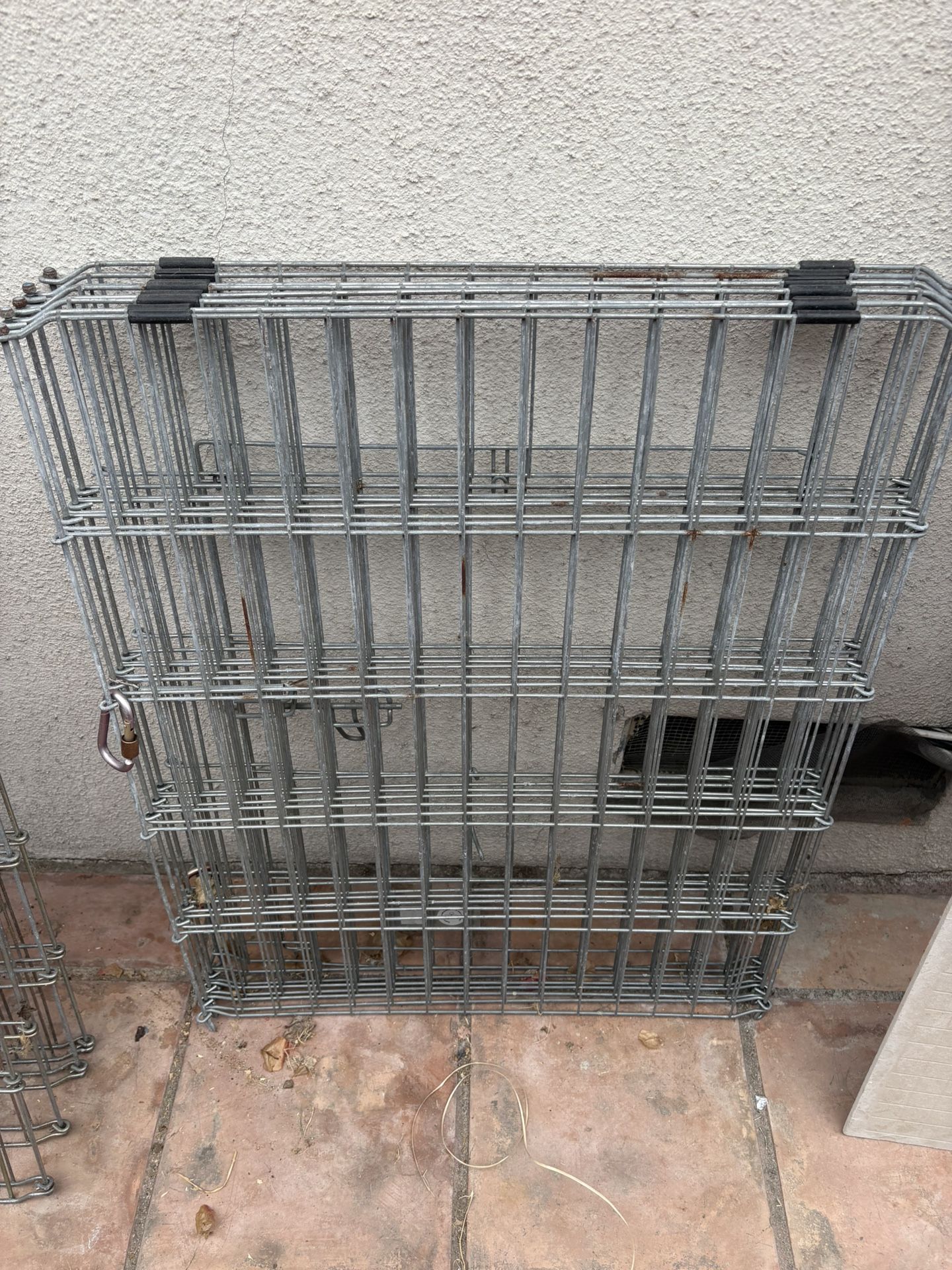 Metal Doggy Playpen Gate Barrier