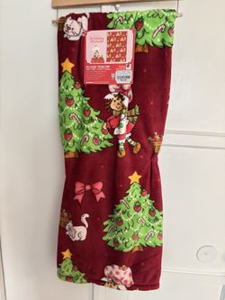 Strawberry Shortcake Christmas Blanket
