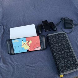 Regular Nintendo switch V2 128GB With Games installed bought games Mario & Pokémon Games installed. With dock, case & charger $200! Extra is extra $$$