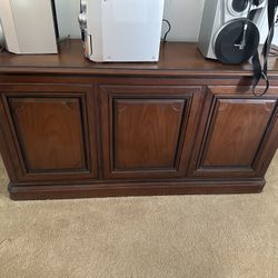 Real Wood Buffet Or Credenza 