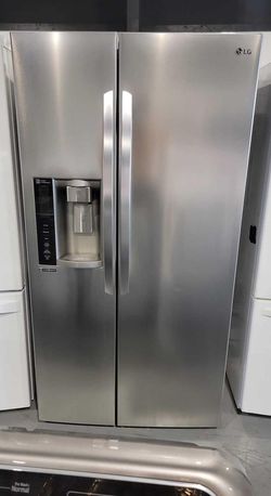 LG Side-by-Side Stainless Steel Refrigerator
