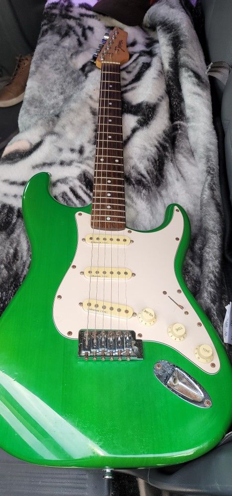 1990's Johnson Electric Strat With EMG Pickups