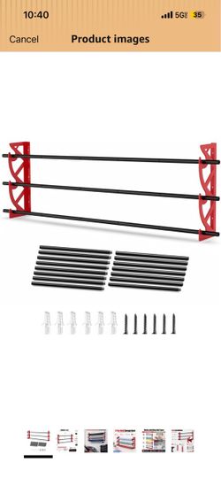 3-Tier Wall-Mounted Storage Rack