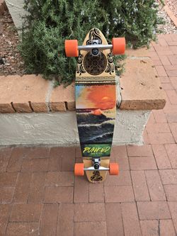 Punked Pintail Longboard