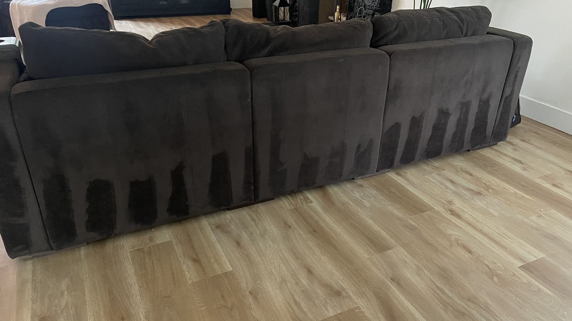 LoveSac Couches Velvet chocolate for Sale in San Jose, CA OfferUp
