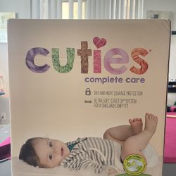 Cuties Size 2 Diapers