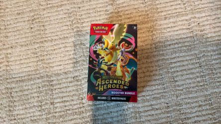 Ascended Heroes booster bundle mega evolutions