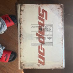 Snap On Vintage Metal Sign